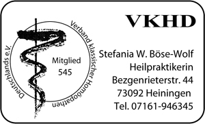 Praxisstempel Homöopathie